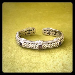 Judith Ripka Amethyst Cuff